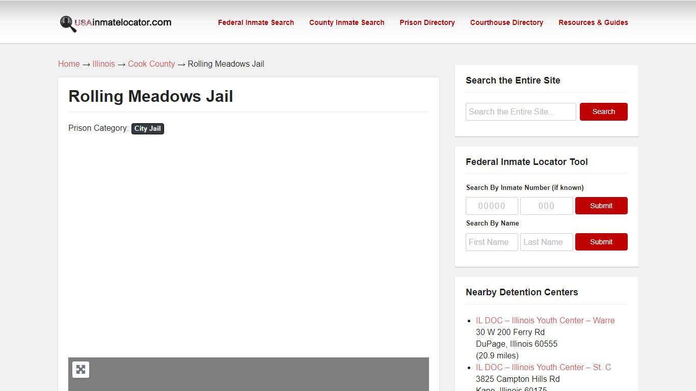 Rolling Meadows Jail | USA Inmate Locator